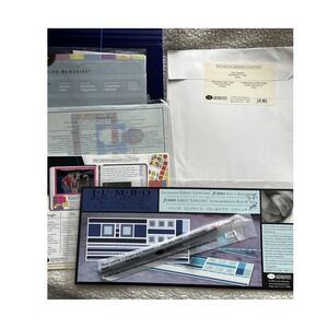 Lot 12 Creative Memories Products Stickers, Short Story Cards, Vellum, Idea,Sort